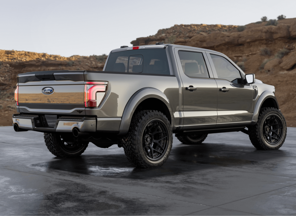 Ford F150 Lifted Rear