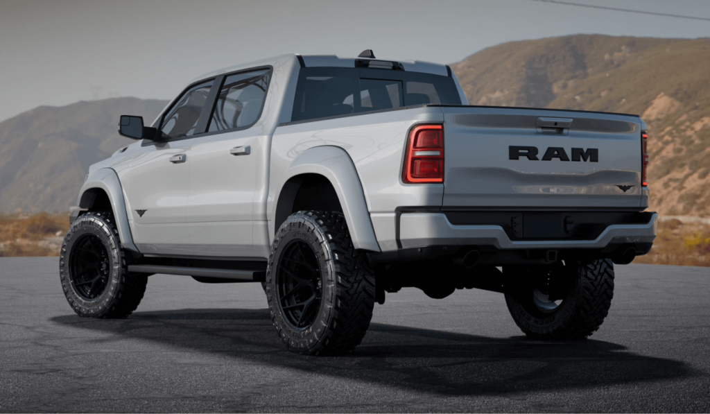 Ram 1500 Lifted Rear